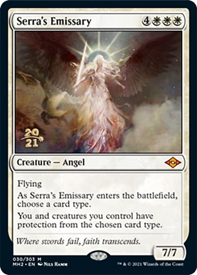 Serra's Emissary [Modern Horizons 2 Prerelease Promos] | Gear Gaming Bentonville