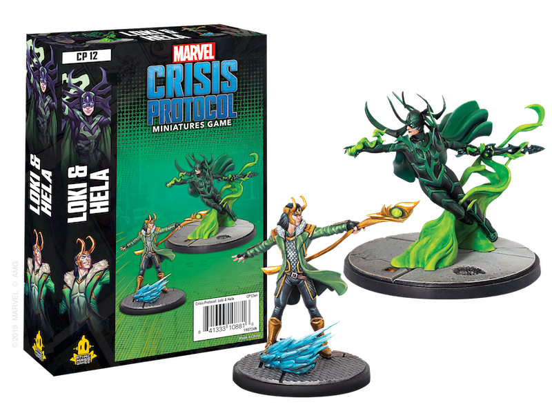 Marvel Crisis Protocol: Loki and Hela | Gear Gaming Bentonville