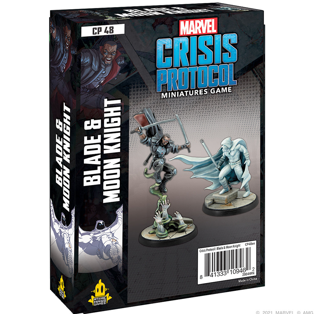 Marvel Crisis Protocol: Blade and Moon Knight | Gear Gaming Bentonville