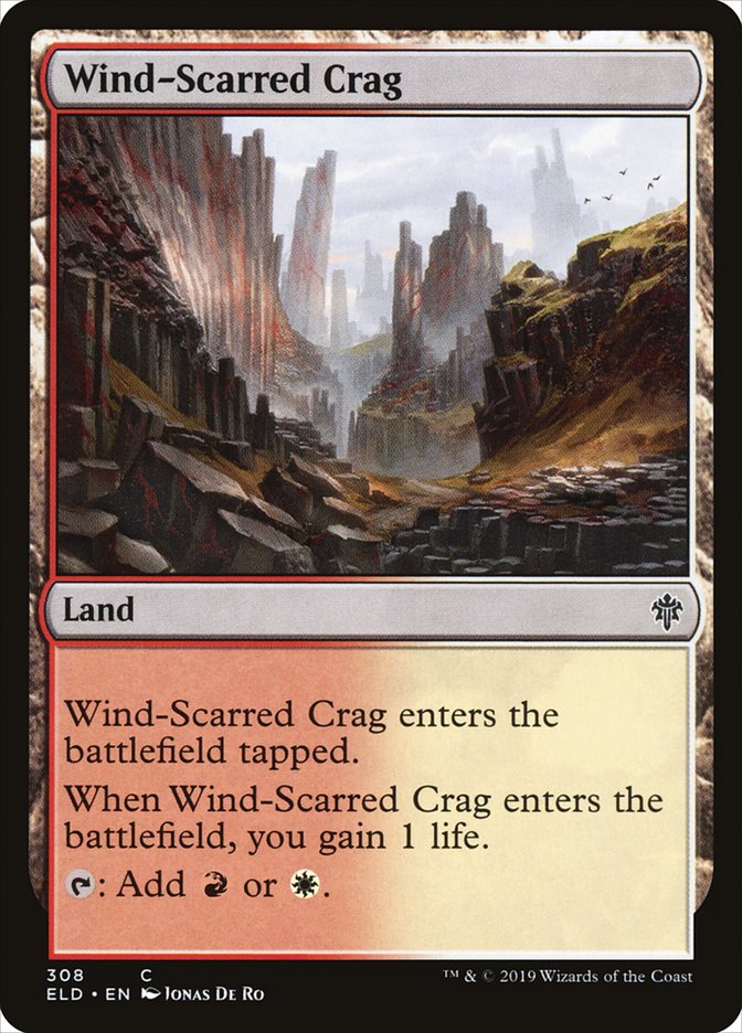 Wind-Scarred Crag [Throne of Eldraine] | Gear Gaming Bentonville