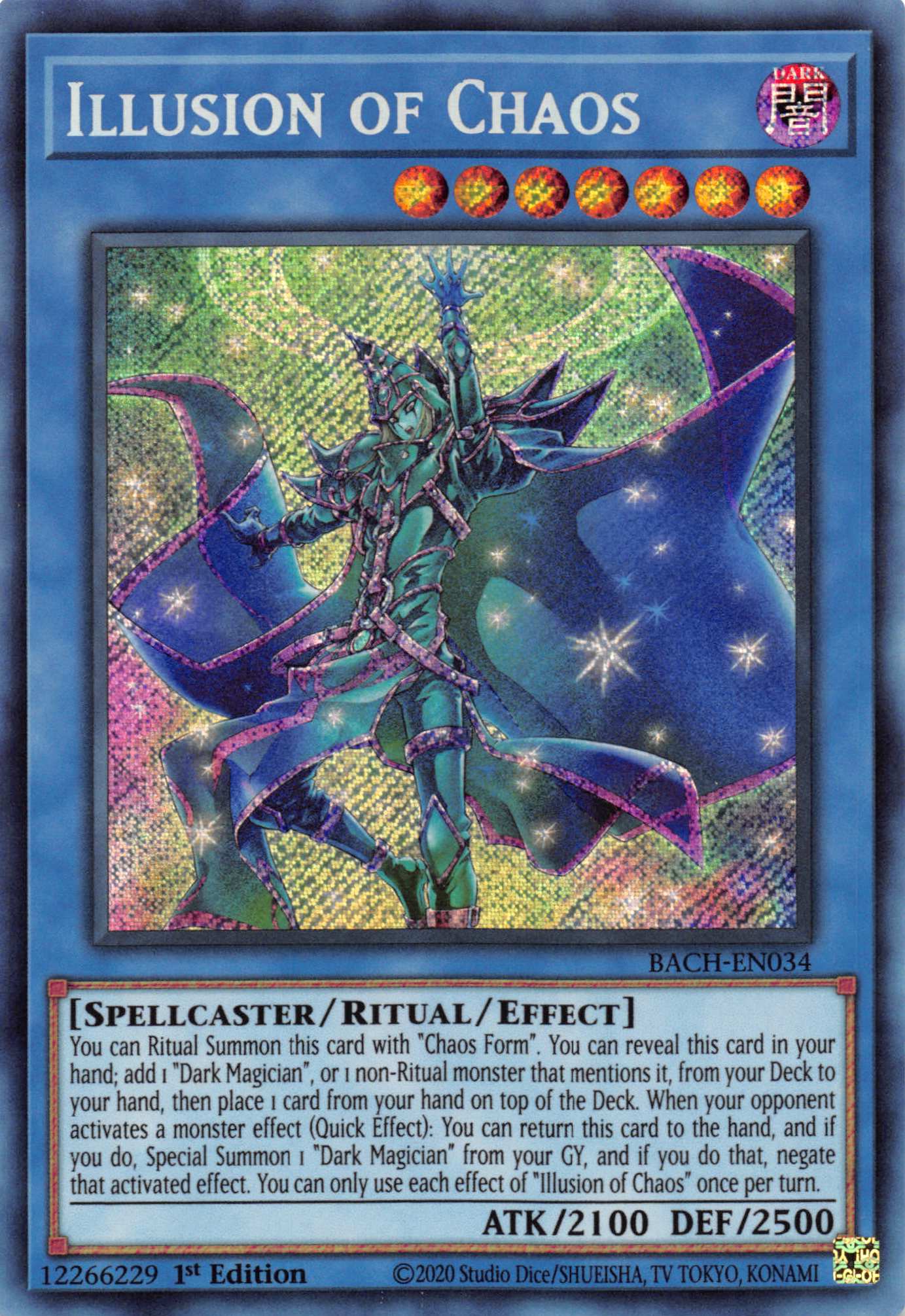 Illusion of Chaos [BACH-EN034] Secret Rare | Gear Gaming Bentonville