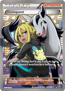 Delinquent (98b/122) (Full Art) (Alternate Art Promo) [XY: BREAKpoint] | Gear Gaming Bentonville