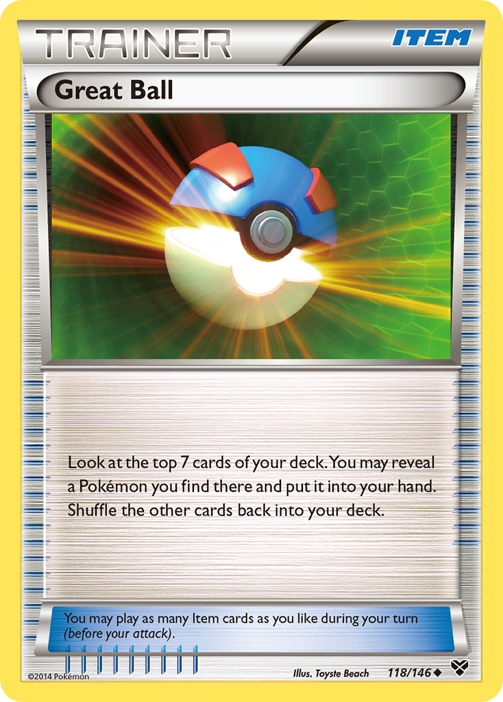 Great Ball (118/146) [XY: Base Set] | Gear Gaming Bentonville