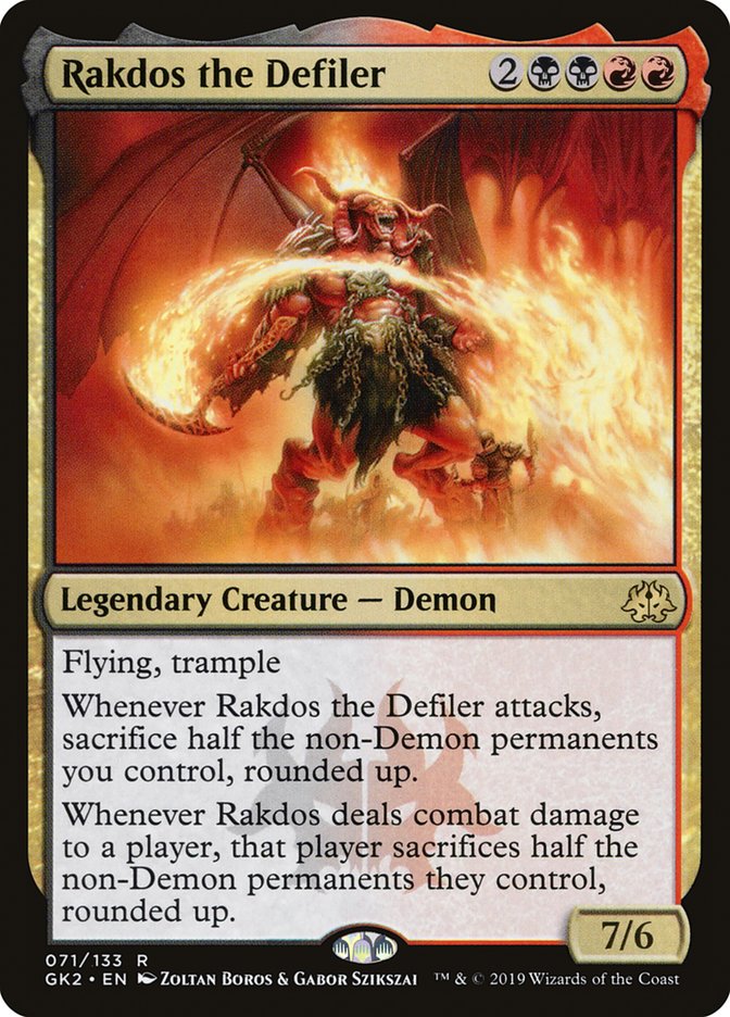 Rakdos the Defiler [Ravnica Allegiance Guild Kit] | Gear Gaming Bentonville