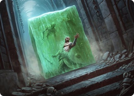 Gelatinous Cube Art Card [Dungeons & Dragons: Adventures in the Forgotten Realms Art Series] | Gear Gaming Bentonville