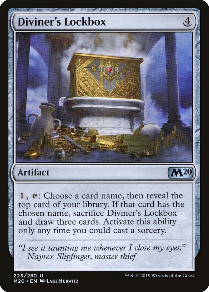 Diviner's Lockbox [Core Set 2020] | Gear Gaming Bentonville