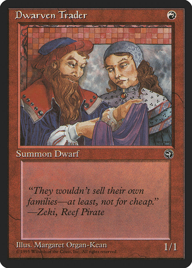 Dwarven Trader (Zeki Flavor Text) [Homelands] | Gear Gaming Bentonville