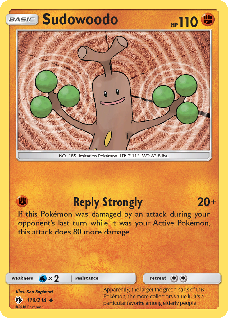 Sudowoodo (110/214) [Sun & Moon: Lost Thunder] | Gear Gaming Bentonville