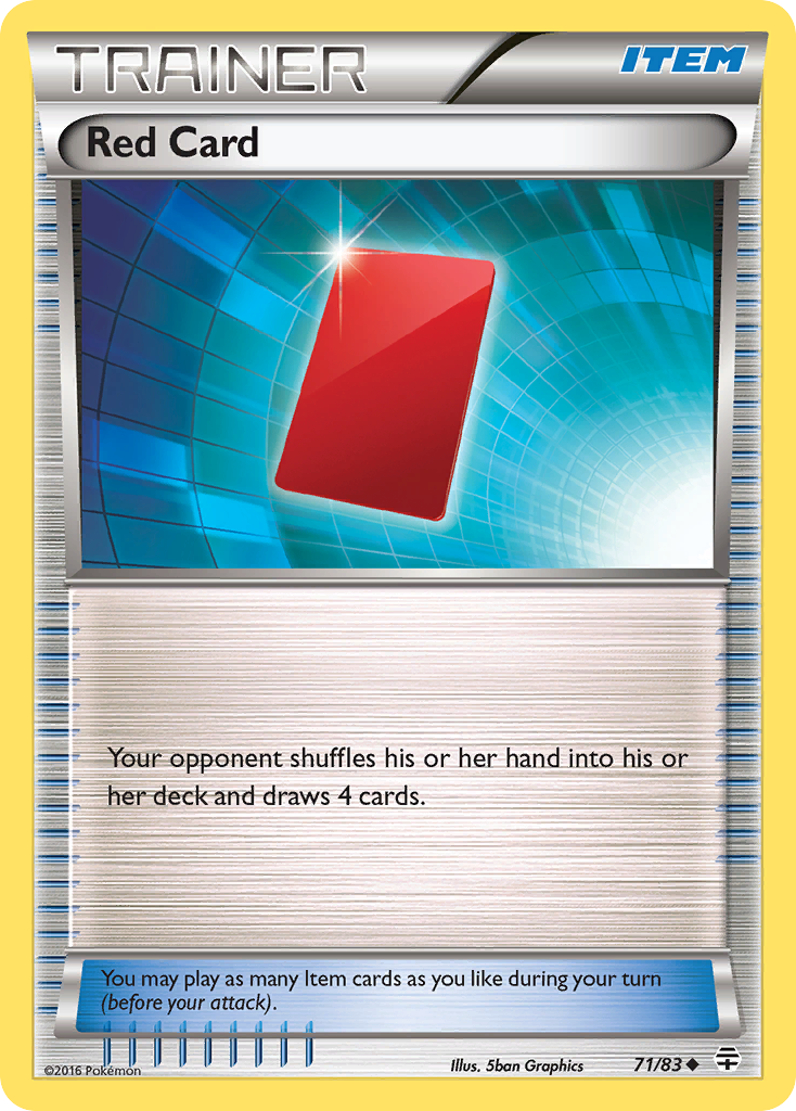 Red Card (71/83) [XY: Generations] | Gear Gaming Bentonville