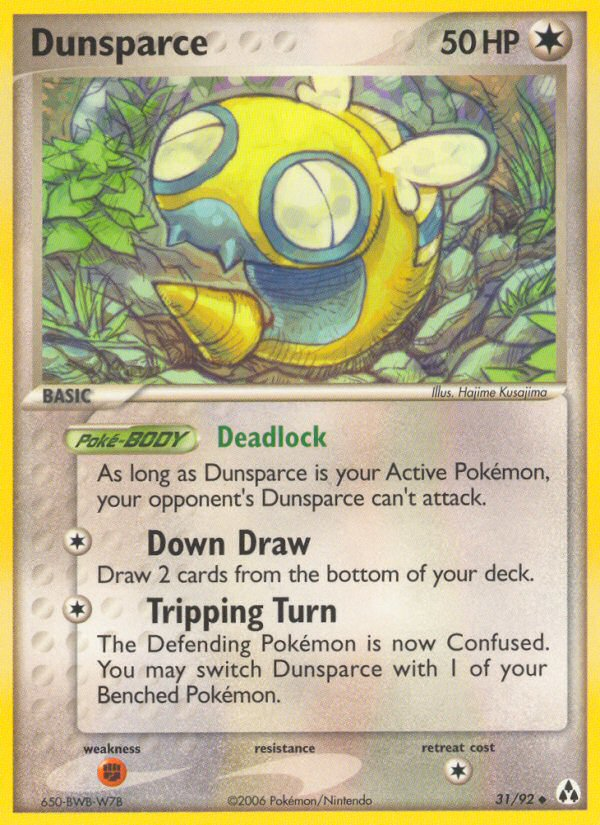 Dunsparce (31/92) [EX: Legend Maker] | Gear Gaming Bentonville