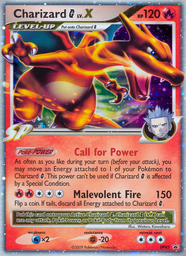 Charizard G LV.X (DP45) [Diamond & Pearl: Black Star Promos] | Gear Gaming Bentonville