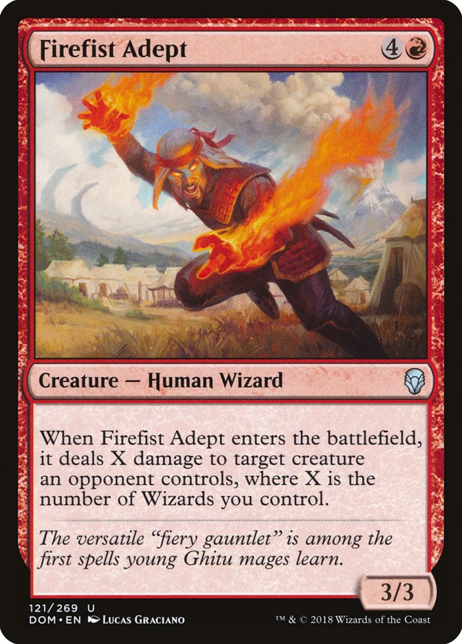 Firefist Adept [Dominaria] | Gear Gaming Bentonville