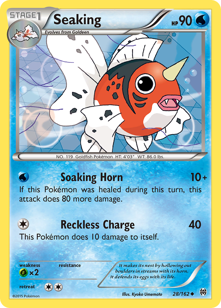 Seaking (28/162) [XY: BREAKthrough] | Gear Gaming Bentonville