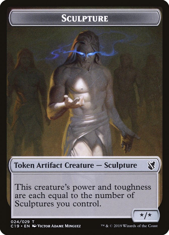 Sculpture [Commander 2019 Tokens] | Gear Gaming Bentonville