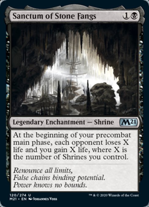 Sanctum of Stone Fangs [Core Set 2021] | Gear Gaming Bentonville