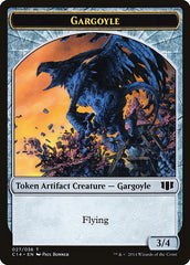 Gargoyle // Elf Warrior Double-sided Token [Commander 2014 Tokens] | Gear Gaming Bentonville