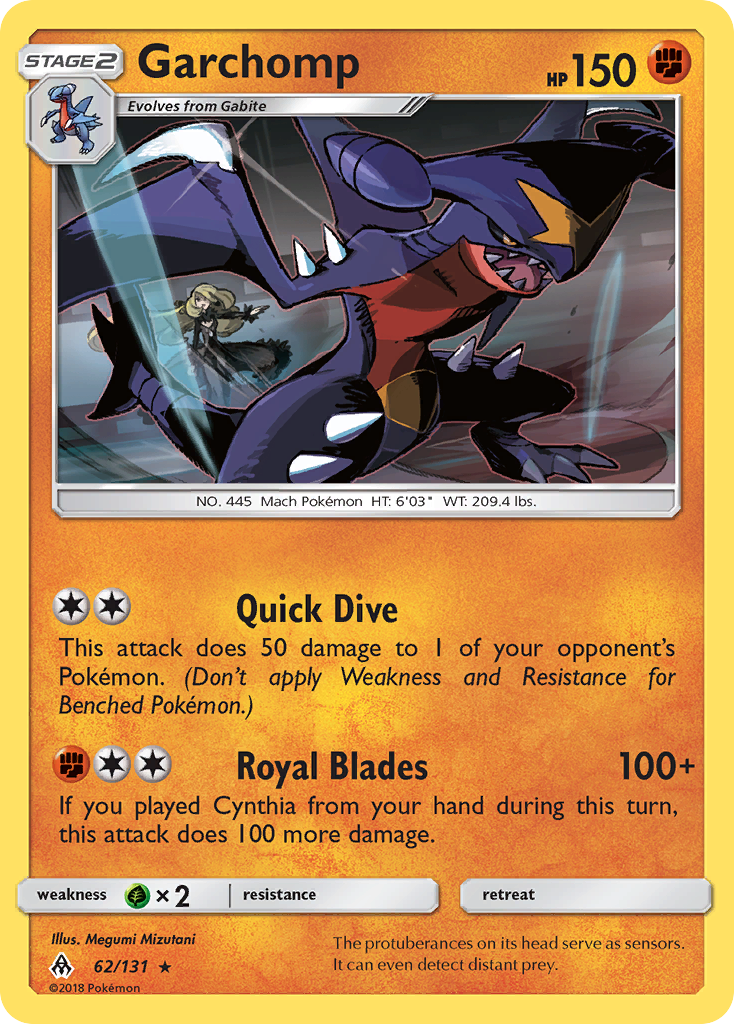 Garchomp (62/131) [Sun & Moon: Forbidden Light] | Gear Gaming Bentonville