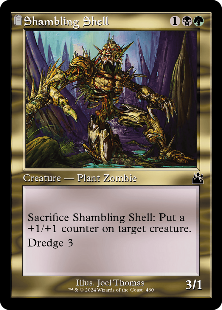 Shambling Shell (Retro Frame) [Ravnica Remastered] | Gear Gaming Bentonville