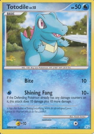 Totodile (8/12) [Diamond & Pearl: Trainer Kit - Manaphy] | Gear Gaming Bentonville