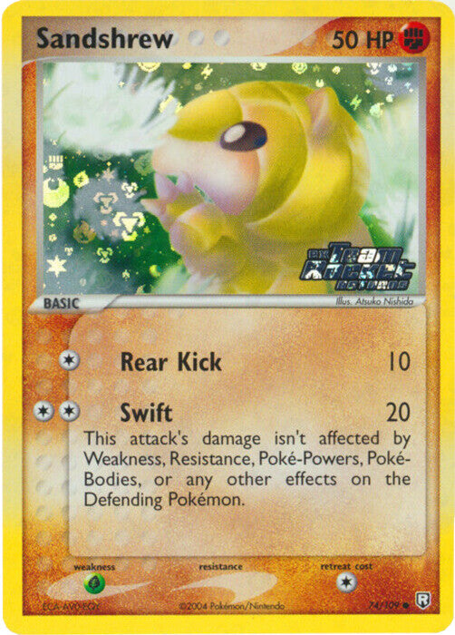 Sandshrew (74/109) (Stamped) [EX: Team Rocket Returns] | Gear Gaming Bentonville