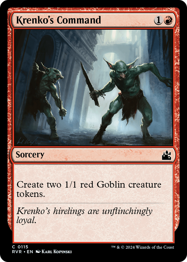 Krenko's Command [Ravnica Remastered] | Gear Gaming Bentonville