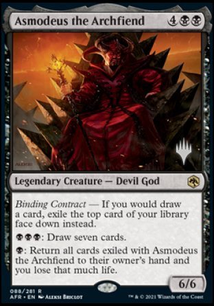 Asmodeus the Archfiend (Promo Pack) [Dungeons & Dragons: Adventures in the Forgotten Realms Promos] | Gear Gaming Bentonville