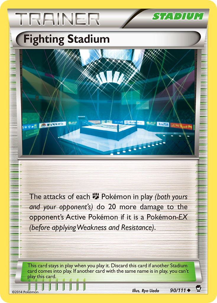 Fighting Stadium (90/111) [XY: Furious Fists] | Gear Gaming Bentonville