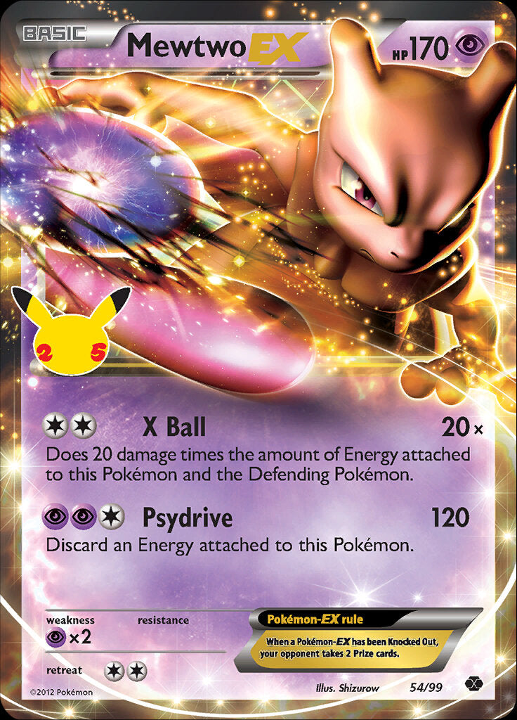 Mewtwo EX (54/99) [Celebrations: 25th Anniversary - Classic Collection] | Gear Gaming Bentonville