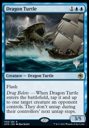 Dragon Turtle (Promo Pack) [Dungeons & Dragons: Adventures in the Forgotten Realms Promos] | Gear Gaming Bentonville