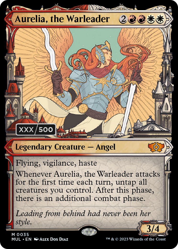 Aurelia, the Warleader (Serialized) [Multiverse Legends] | Gear Gaming Bentonville