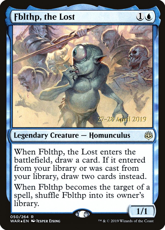 Fblthp, the Lost  [War of the Spark Prerelease Promos] | Gear Gaming Bentonville