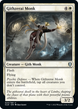 Githzerai Monk [Commander Legends: Battle for Baldur's Gate] | Gear Gaming Bentonville