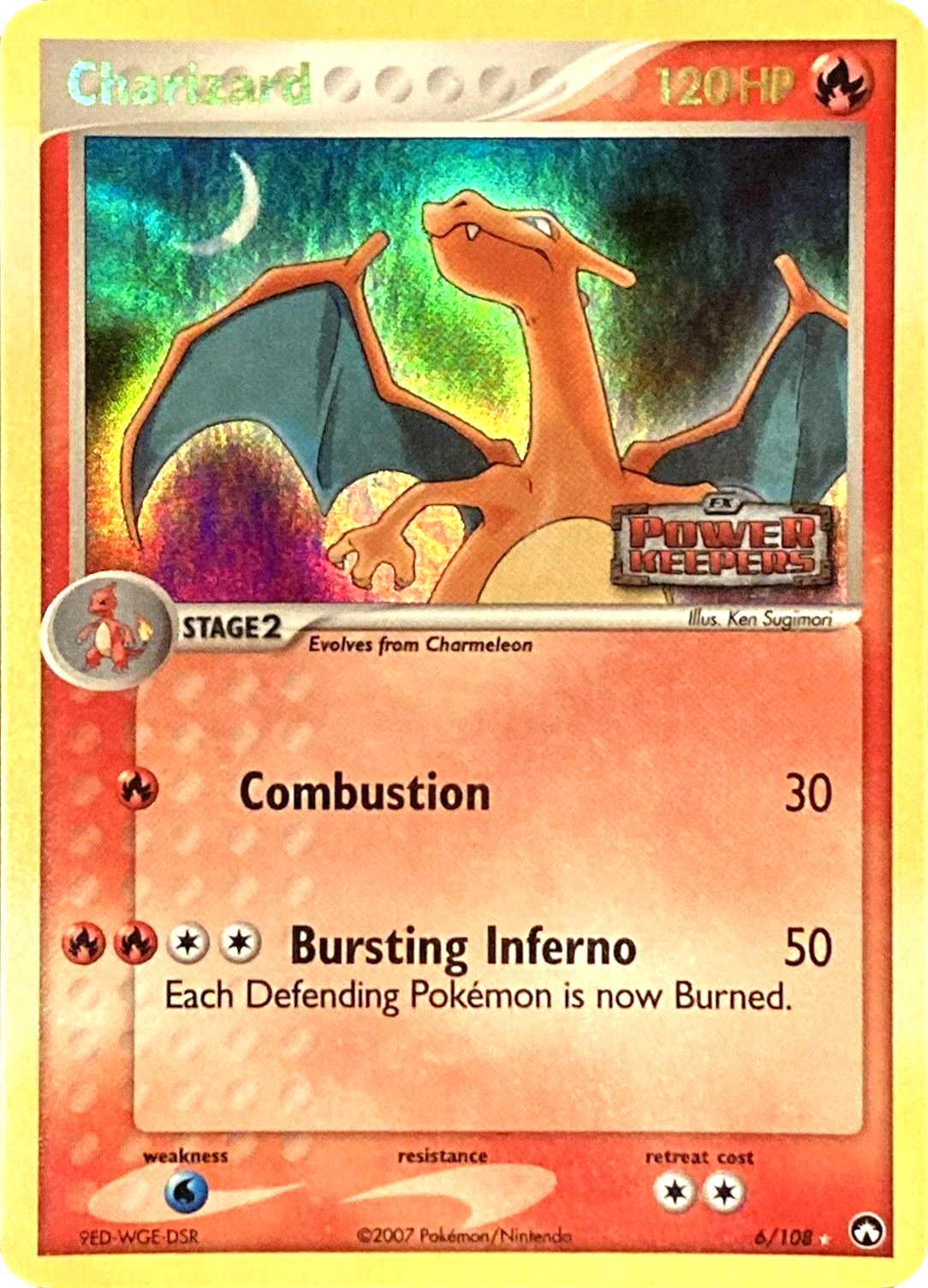 Charizard (6/108) (Stamped) [EX: Power Keepers] | Gear Gaming Bentonville