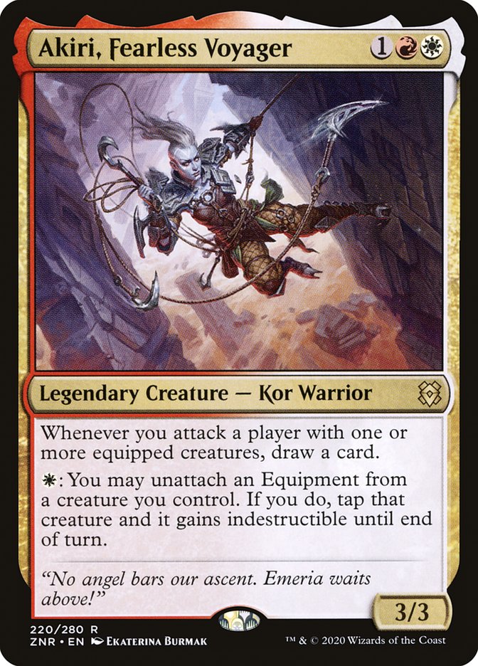 Akiri, Fearless Voyager [Zendikar Rising] | Gear Gaming Bentonville