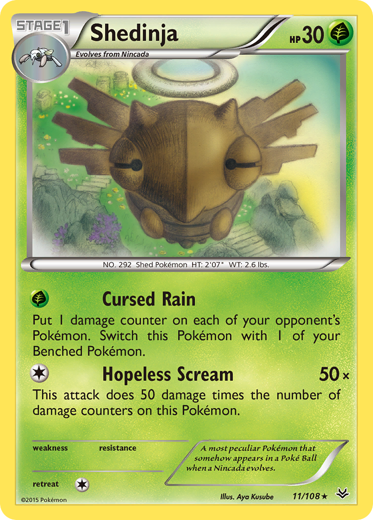 Shedinja (11/108) [XY: Roaring Skies] | Gear Gaming Bentonville