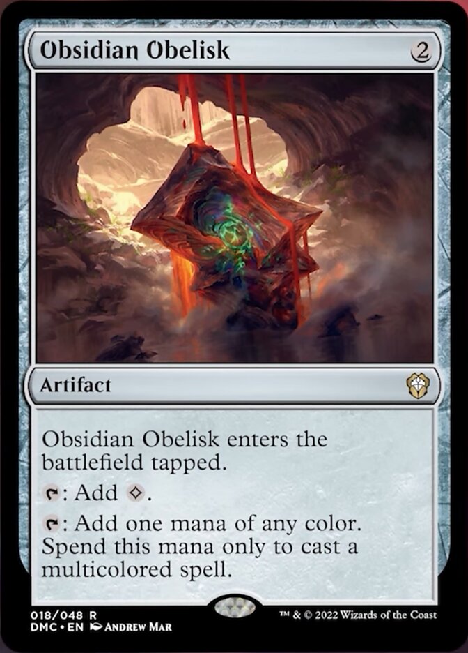 Obsidian Obelisk [Dominaria United Commander] | Gear Gaming Bentonville