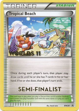 Tropical Beach (BW28) (Semi Finalist) [Black & White: Black Star Promos] | Gear Gaming Bentonville