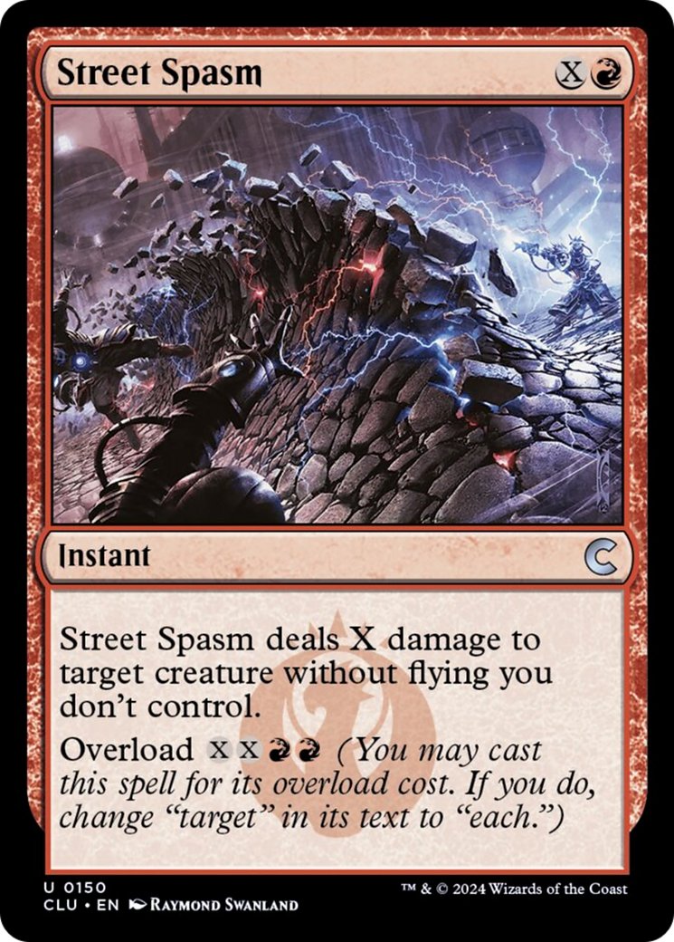 Street Spasm [Ravnica: Clue Edition] | Gear Gaming Bentonville