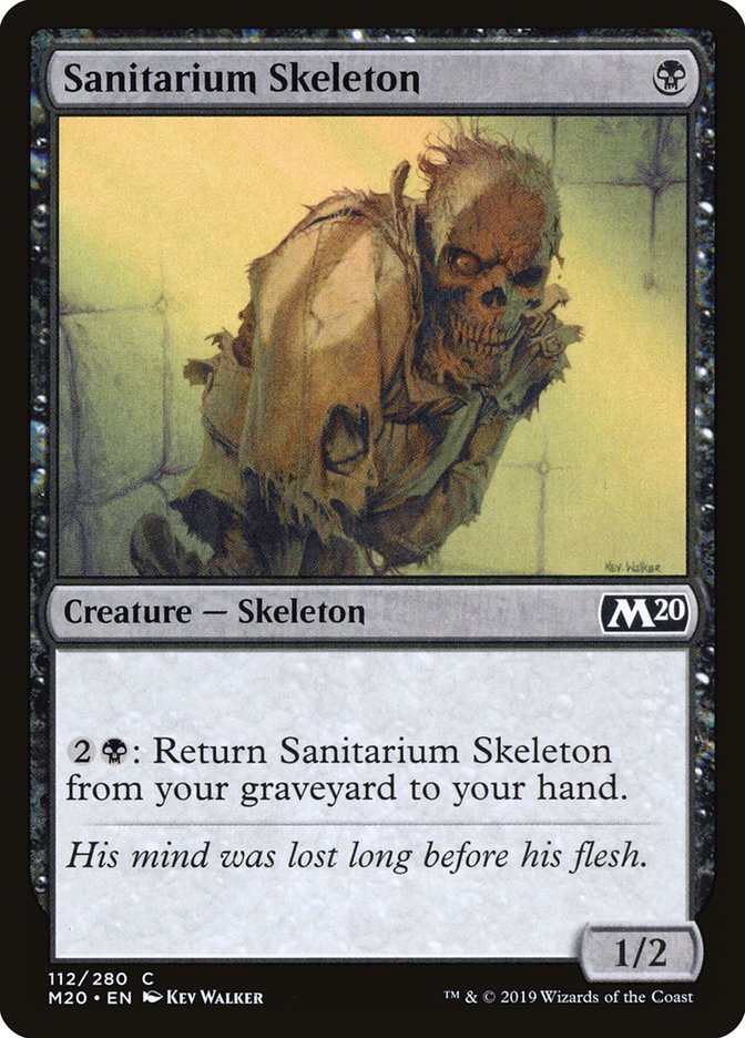 Sanitarium Skeleton [Core Set 2020] | Gear Gaming Bentonville