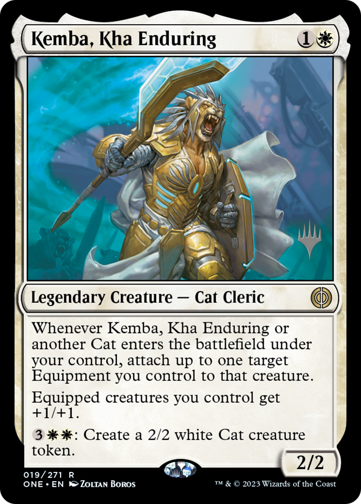 Kemba, Kha Enduring (Promo Pack) [Phyrexia: All Will Be One Promos] | Gear Gaming Bentonville