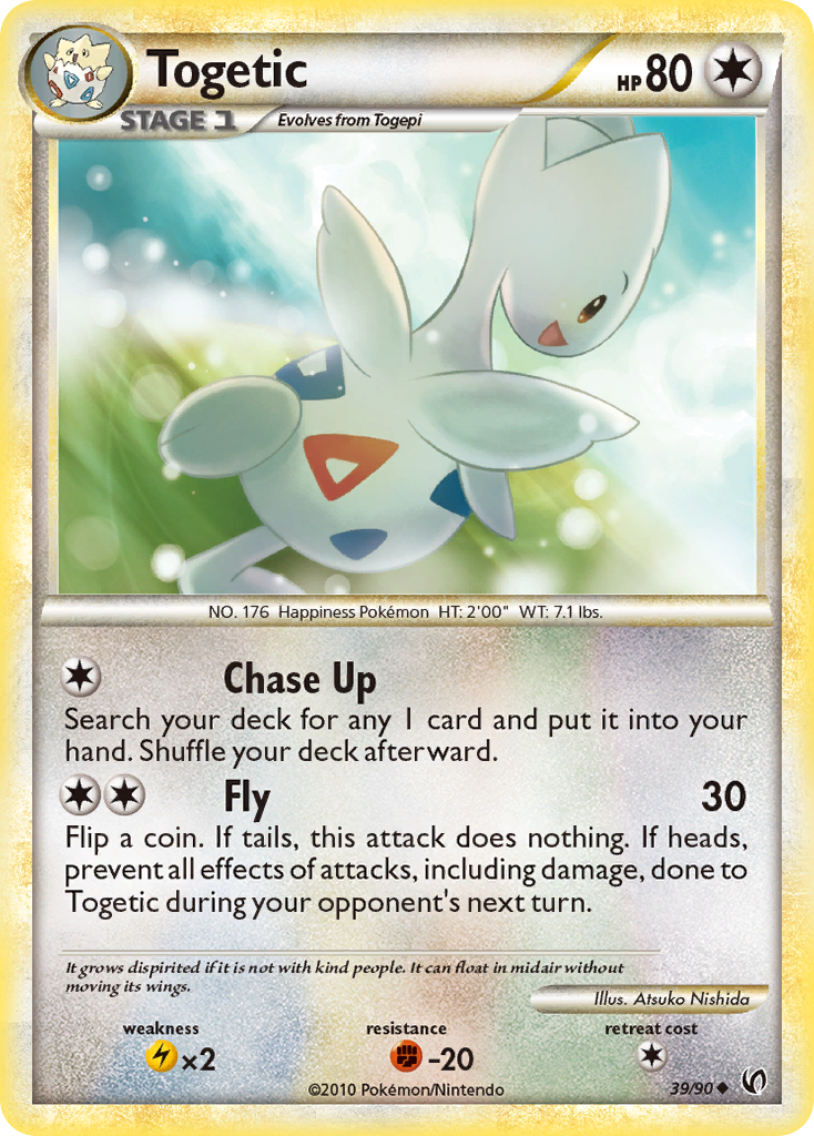 Togetic (39/90) [HeartGold & SoulSilver: Undaunted] | Gear Gaming Bentonville