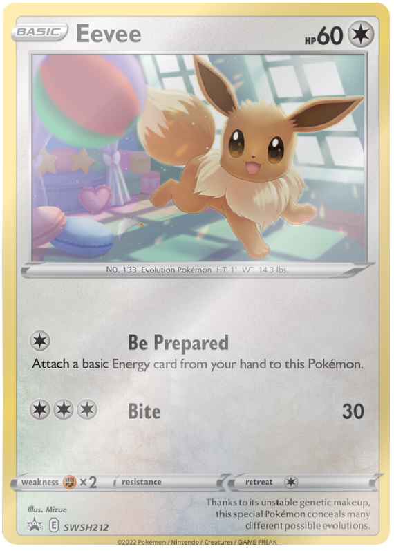 Eevee (SWSH212) [Sword & Shield: Black Star Promos] | Gear Gaming Bentonville