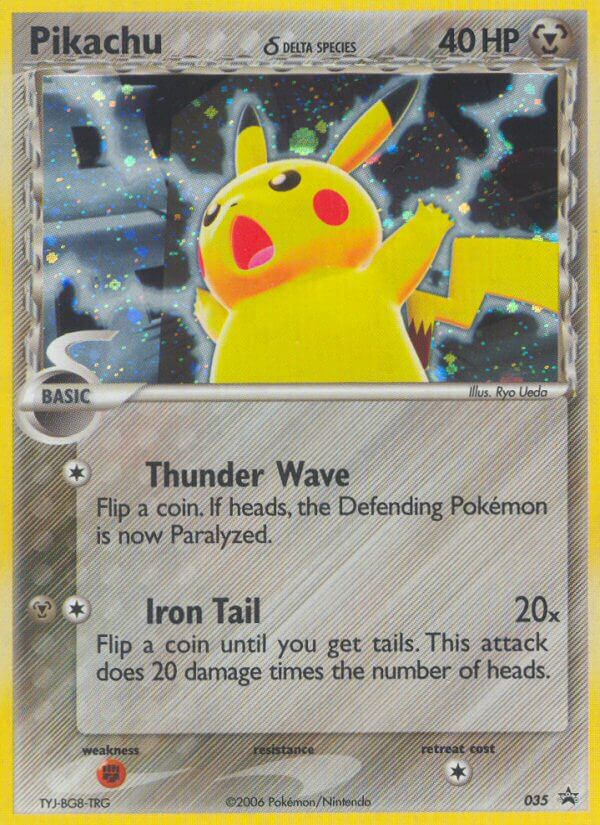 Pikachu (035) (Delta Species) [Nintendo: Black Star Promos] | Gear Gaming Bentonville