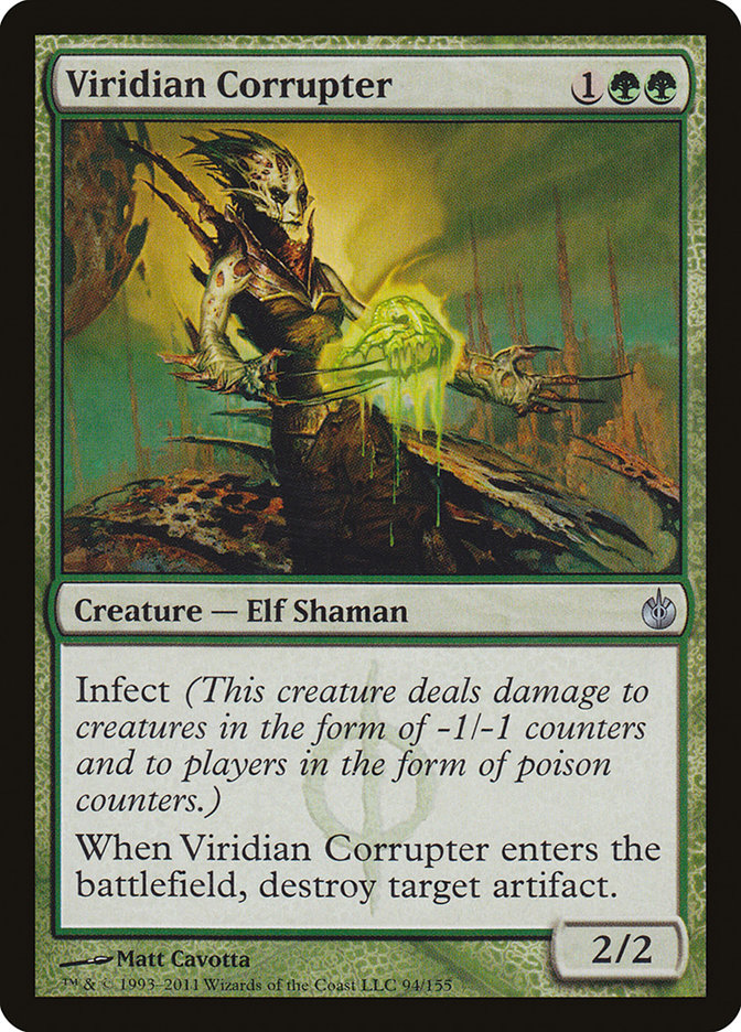 Viridian Corrupter [Mirrodin Besieged] | Gear Gaming Bentonville