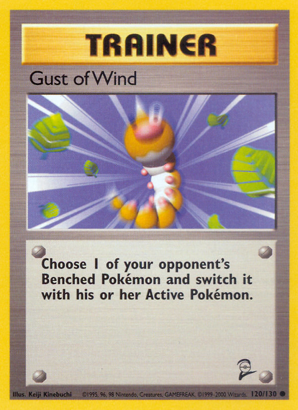 Gust of Wind (120/130) [Base Set 2] | Gear Gaming Bentonville