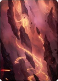 Mountain 1 Art Card [Zendikar Rising Art Series] | Gear Gaming Bentonville