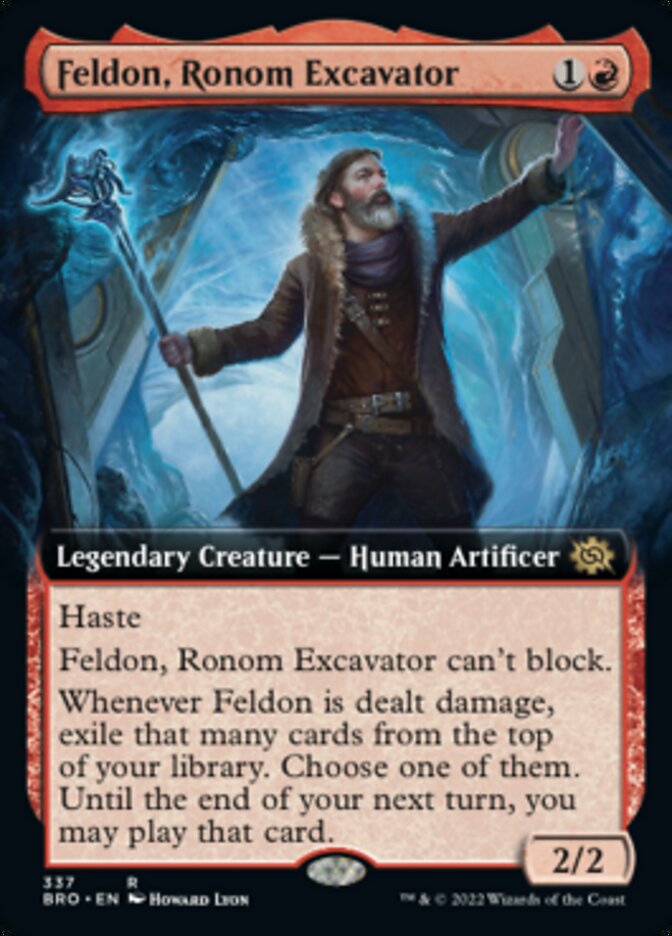 Feldon, Ronom Excavator (Extended Art) [The Brothers' War] | Gear Gaming Bentonville