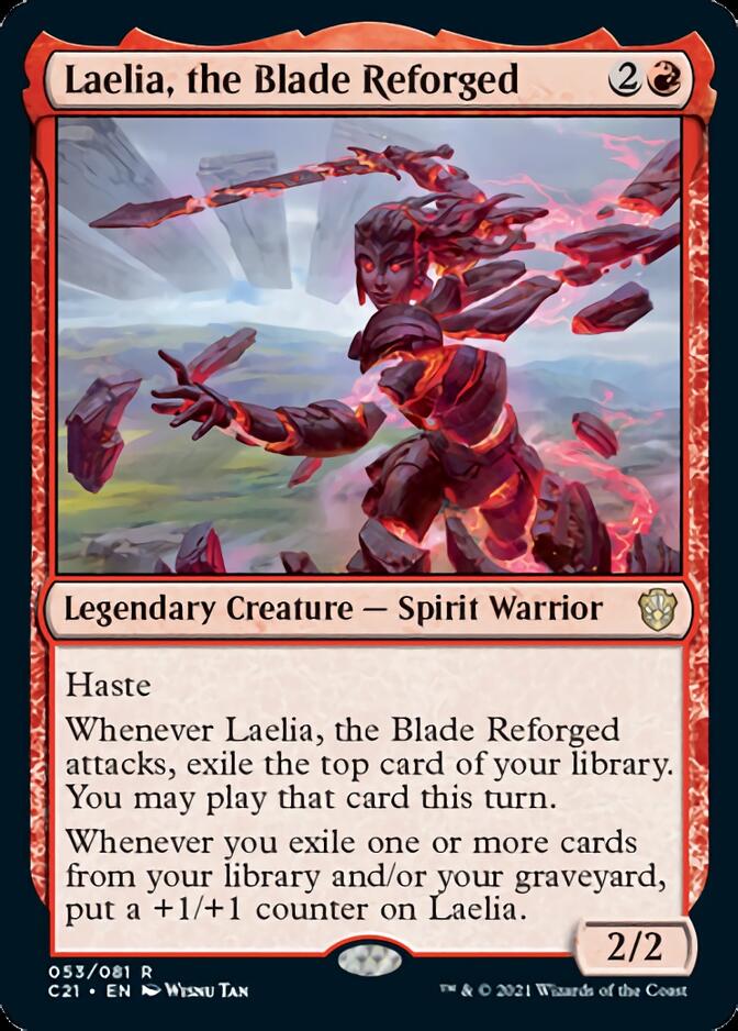 Laelia, the Blade Reforged [Commander 2021] | Gear Gaming Bentonville