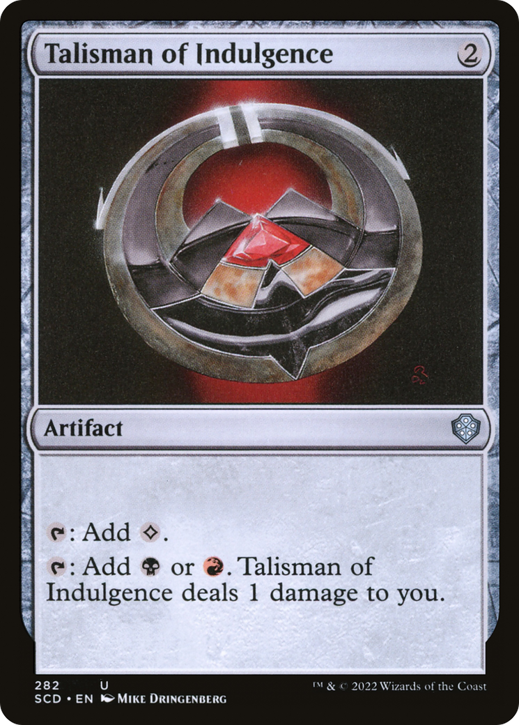 Talisman of Indulgence [Starter Commander Decks] | Gear Gaming Bentonville