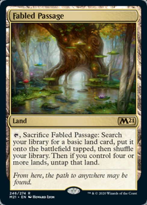 Fabled Passage [Core Set 2021] | Gear Gaming Bentonville